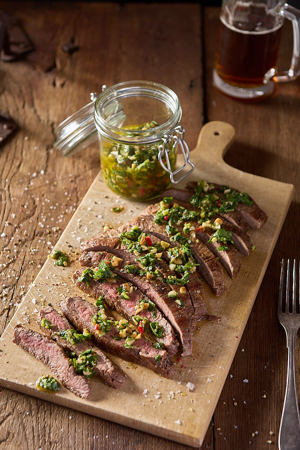 Flank-Steak mit Chimichurri